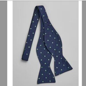 Jos. A. Bank Square Dot Geo Self-Tie Bow Tie.